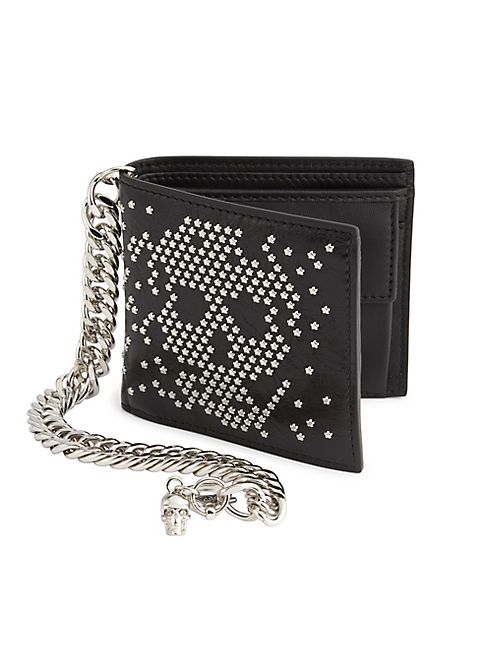 Alexander McQueen - Exploded Star   Leather Bifold Wallet