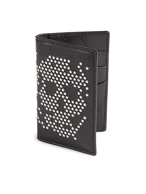 Alexander McQueen - Skull Leather Pocket Organizer