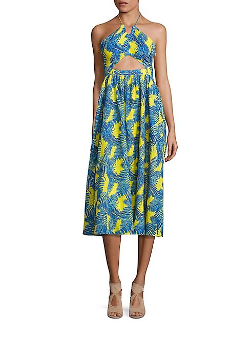 Tanya Taylor - Julianna Cotton Cutout Midi Dress