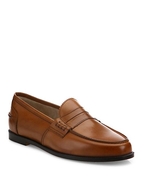 Manolo Blahnik - Ellen Leather Loafers