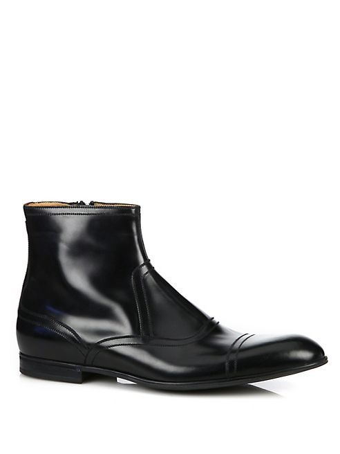 Gucci - Ravello Patent Leather Boots