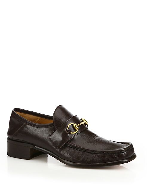 Gucci - Vegas Horsebit Leather Loafers