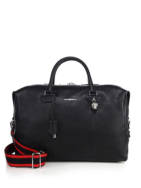 Alexander McQueen - Hold All Leather Weekender Bag