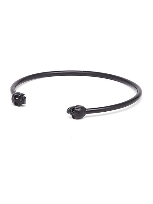 Alexander McQueen - Thin Twin Skull Bracelet