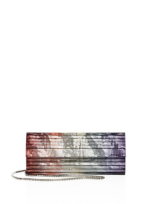 Jimmy Choo - Sweetie Rainbow Degradé Clutch