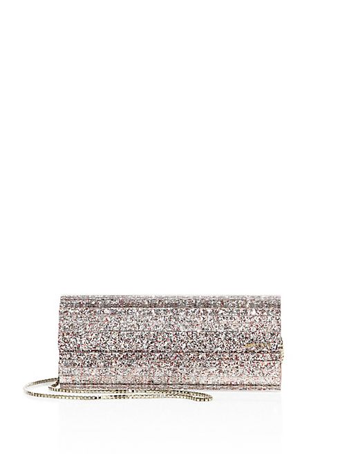 Jimmy Choo - Sweetie Speckled Glitter Acrylic Clutch