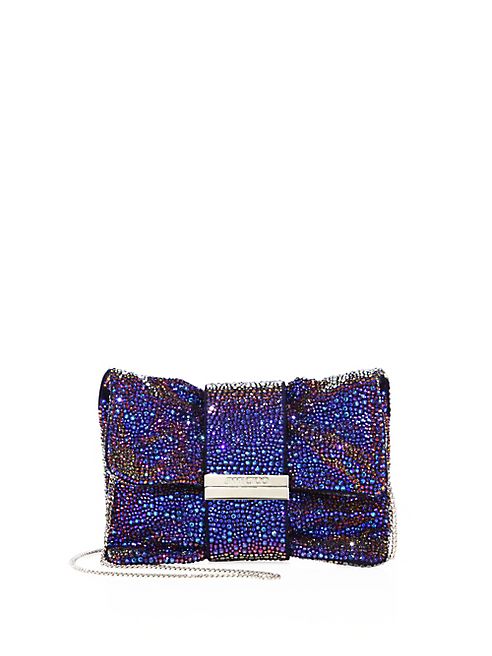 Jimmy Choo - Holographic Multicolor Crystal Clutch