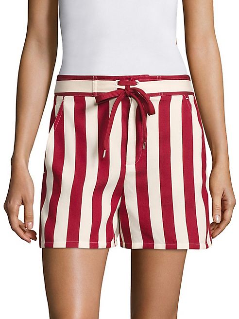 RED Valentino - Striped Board Shorts