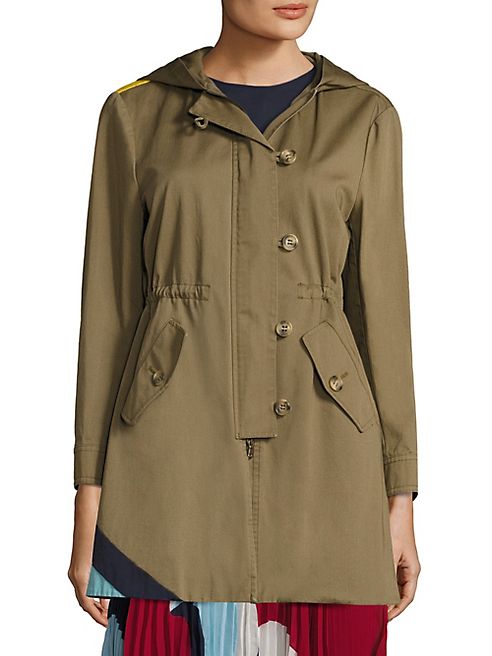 RED Valentino - Beach Hooded Cargo Jacket