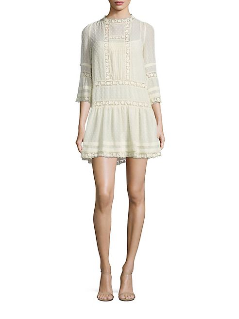 RED Valentino - Clip Dot Drop-Waist Dress