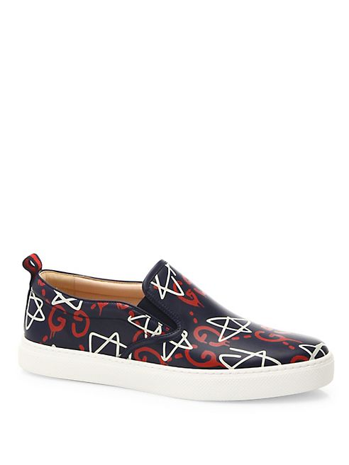 Gucci - GucciGhost Dublin Slip-On Sneakers