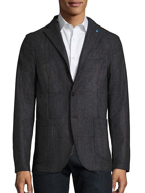 Eidos - In Esilio Augusto Unconstructed Wool Sport Jacket