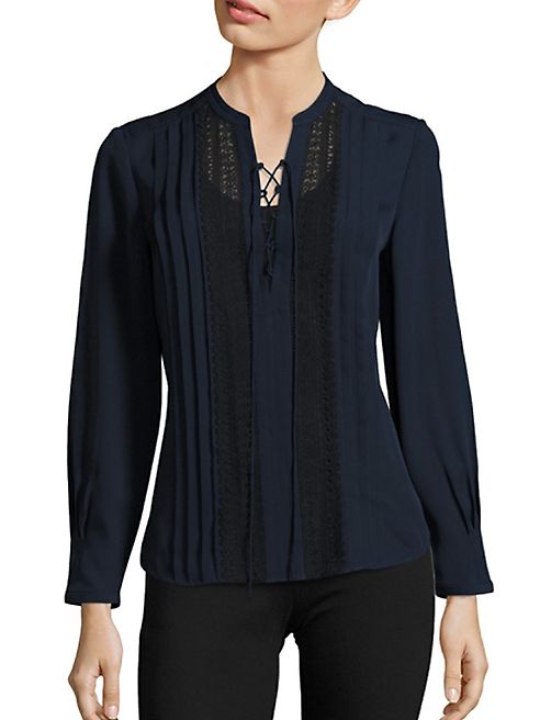 Rebecca Taylor - Silk Lace Top