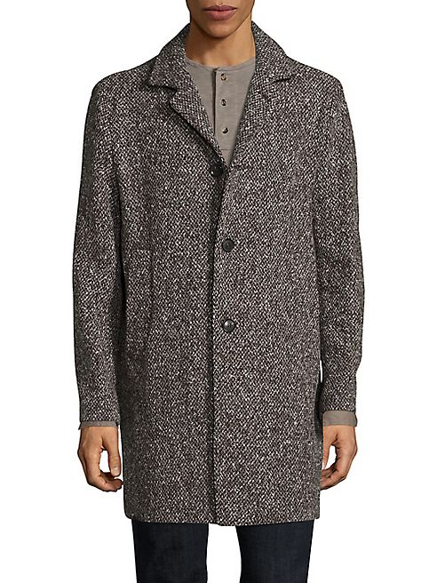 Eidos - In Esilio Shay Donegal Tweed Car Coat