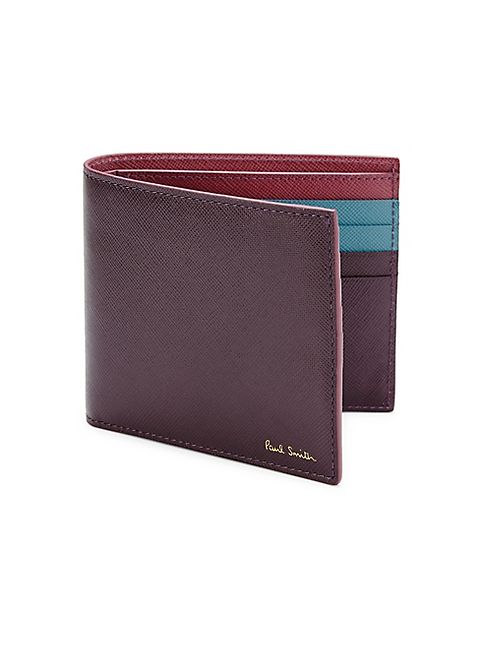 Paul Smith - Saffiano Calf Leather Billfold Wallet