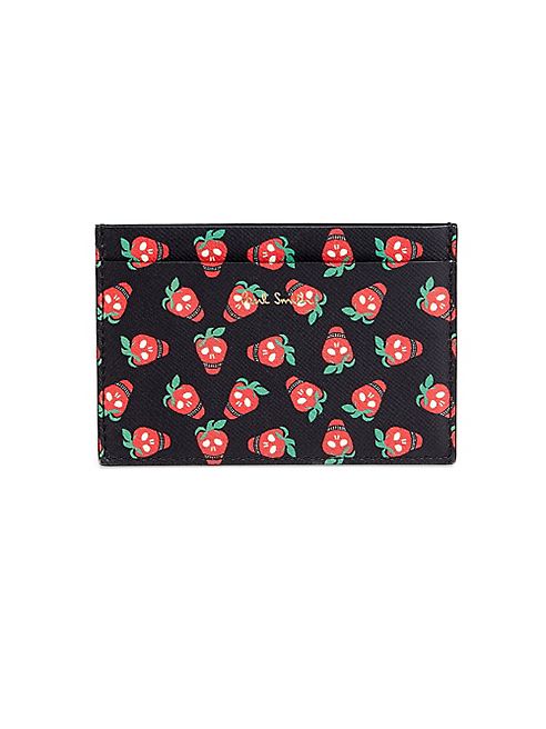 Paul Smith - Strawberry Skull Card Holder