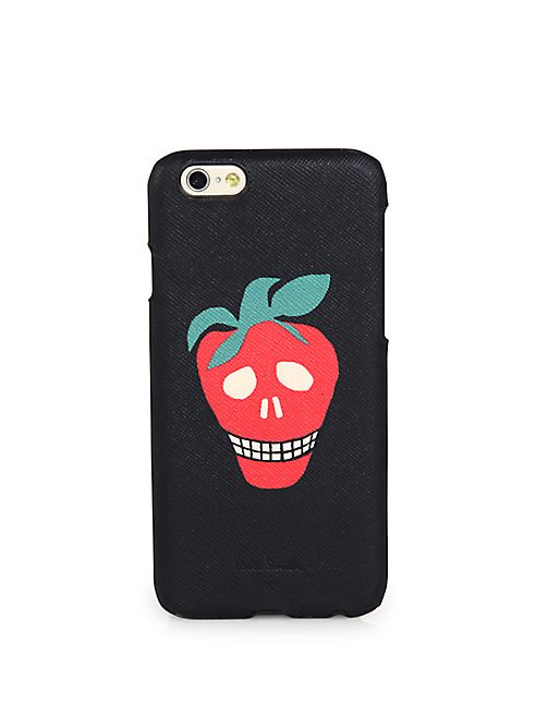 Paul Smith - Strawberry Skull iPhone Case