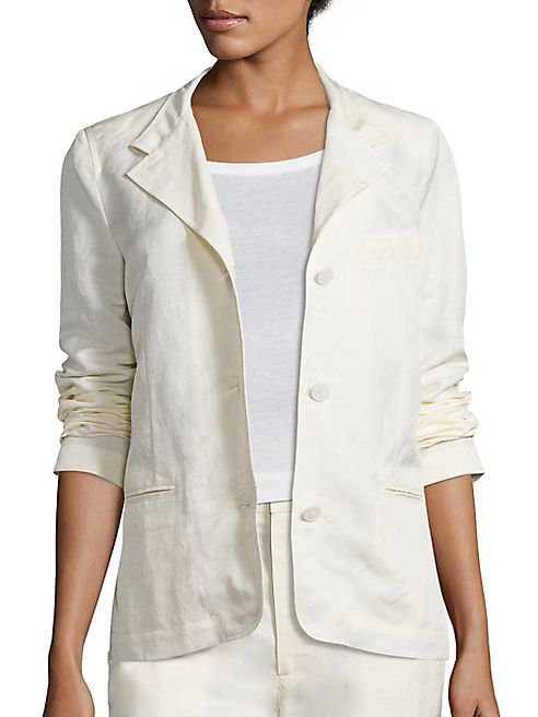 Vince - Linen-Blend Blazer