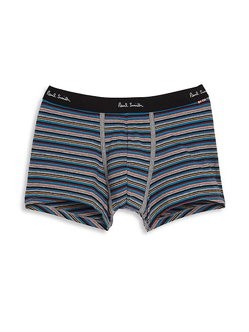 Paul Smith - Multi-Toned Striped Boxer Briefs