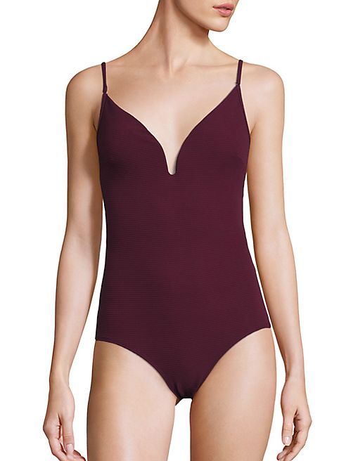 Zimmermann - One-Piece Plunge Swimsuit