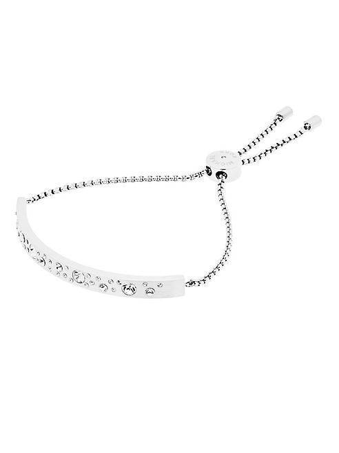 Michael Kors - Modern Brilliance Crystal Slider Bracelet/Silvertone