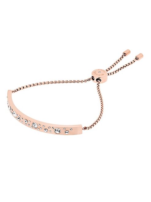 Michael Kors - Modern Brilliance Crystal Slider Bracelet/Rose Goldtone