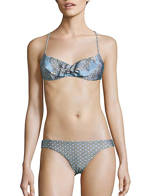 Zimmermann - Two-Piece Caravan Ruffle Bikini