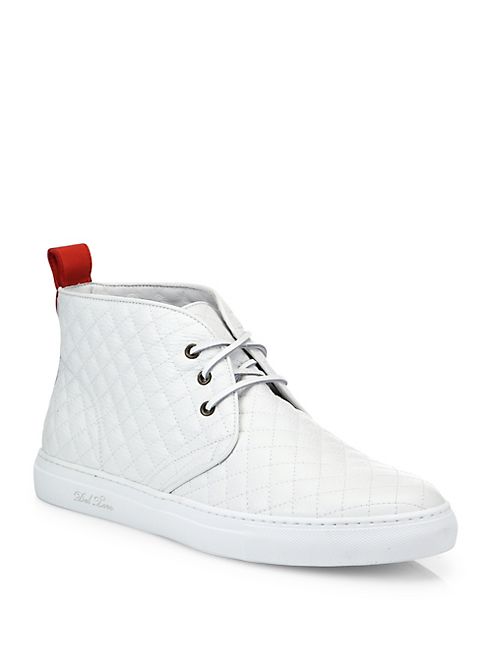 Del Toro - Quilted Leather Chukka Sneakers