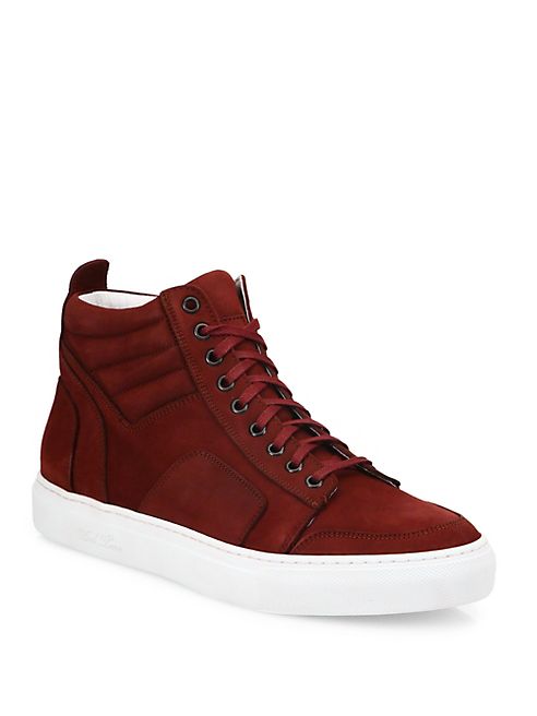 Del Toro - Suede High-Top Sneakers