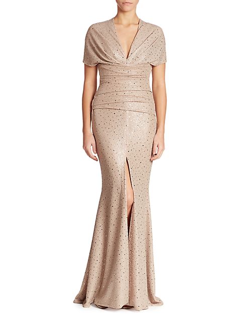 Talbot Runhof - Glitter Sequin Gown