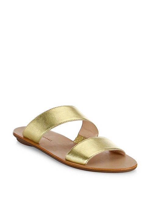 Loeffler Randall - Clem Leather Double Strap Sandals