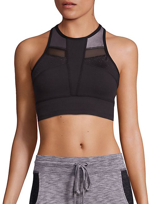 Beyond Yoga - Shimmer Reflections Sports Bra