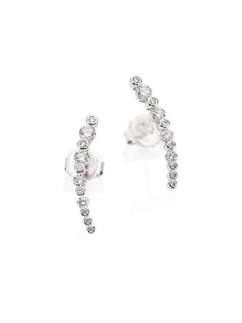 Kwiat - Starry Night Diamond & 18K White Gold Earrings