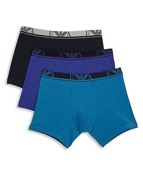 Emporio Armani - Stretch Cotton Boxer Brief, 3-Pack