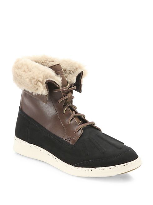 UGG - Fillmore Roskoe Leather & Suede Boots