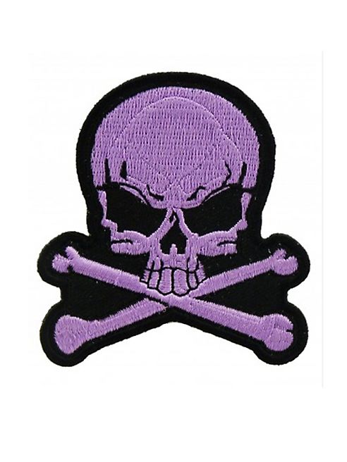 Logophile - Embroidered Skull & Bones Patch