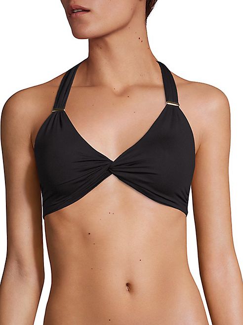 Melissa Odabash - Knotted Halter Bikini Top