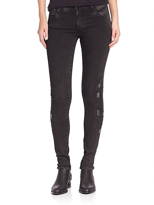 Brockenbow - Emma Embellished Skinny Jeans