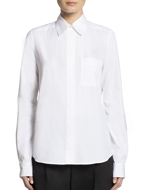 Lanvin - Logo Poplin Shirt