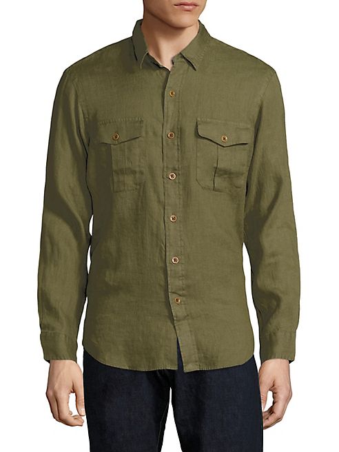 Polo Ralph Lauren - Long Sleeve Cotton Blend Shirt