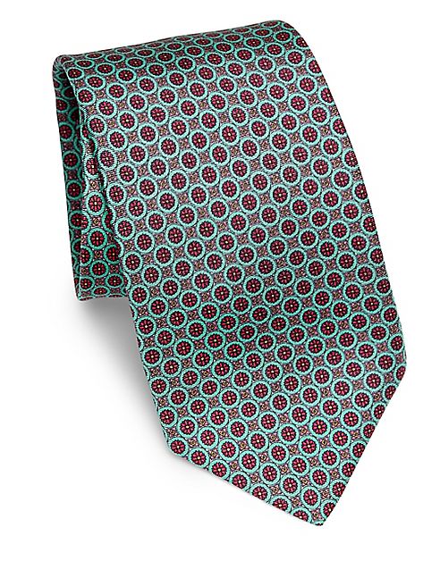 Kiton - Medallion Silk Tie