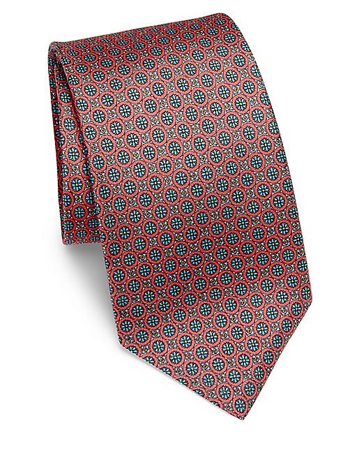 Kiton - Medallion Silk Tie