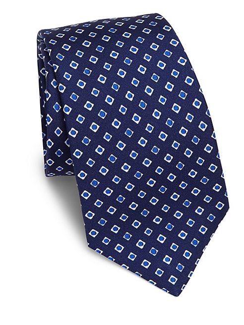 Kiton - Squares Silk Tie