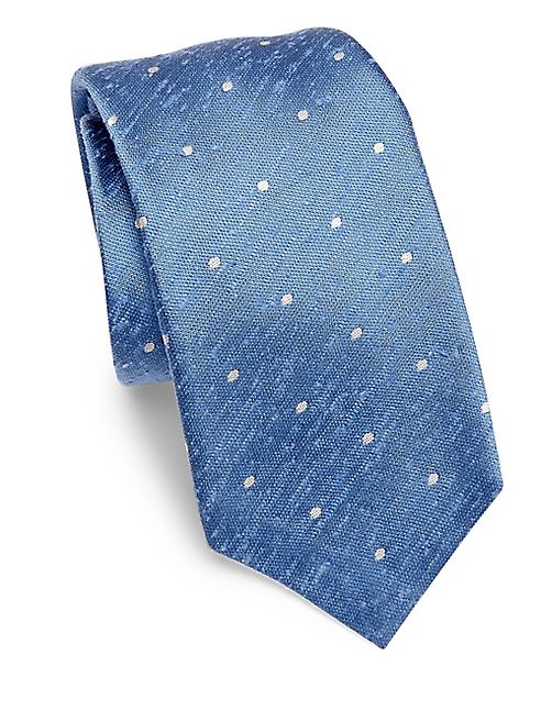 Kiton - Dots Silk Tie