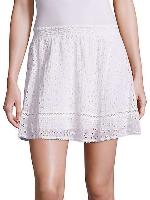 Joie - Willems Cotton Voile Eyelet Skirt