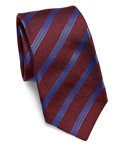 Kiton - Striped Silk Tie