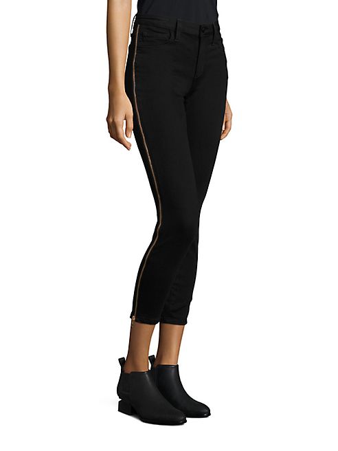 Joe's - Icon Tuxedo Zipper Skinny Ankle Jeans