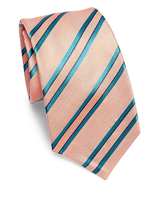 Kiton - Striped Silk Tie