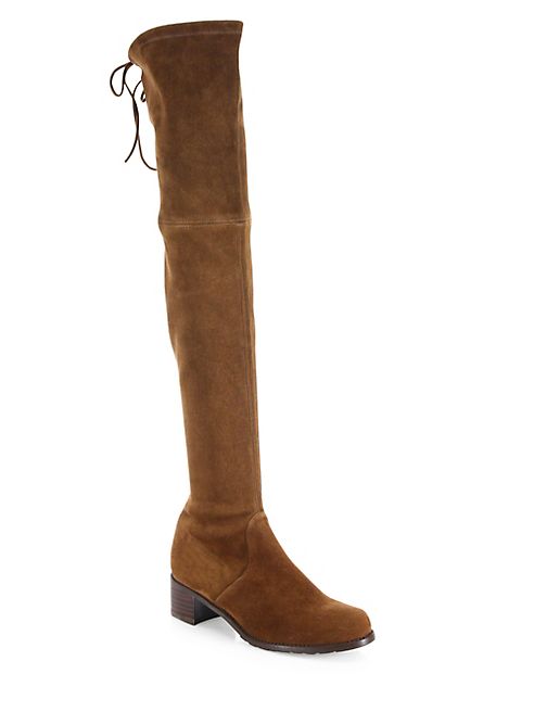 Stuart Weitzman - Midland Suede Over-the-Knee Boots