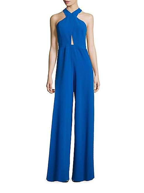 Alice + Olivia - Trinity Wide-Leg Jumpsuit